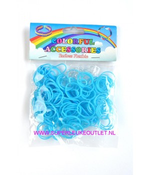 Loom bands turquoise