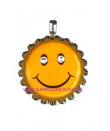 Hanger Smiley oranje