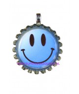 Hanger Smiley blauw